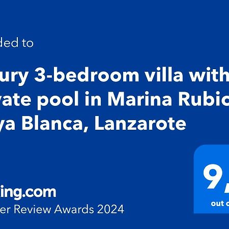 Luxury 3-Bedroom Villa With Heated Private Pool - In Marina Rubicon, Playa Blanca, Lanzarote Luaran gambar